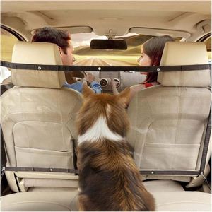 Elastisch nylon kofferbaknet, universeel, autonet, veiligheidsnet, scheidingsnet tussen huisdier en automobilist, barrière, veiligheidsnet, achterbank, barrière, scheidingsnet voor autoritten
