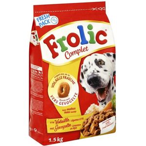 Frolic Complet - Gevogelte - Hondenvoer - 1.5 kg