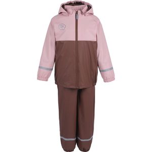 Color Kids - Regenset voor kinderen - Fleece voering - Colorblock - Zephyr - maat 116cm