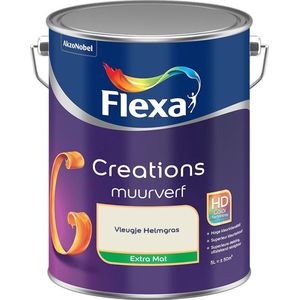 Flexa - Creations Muurverf Extra Mat - Vleugje Helmgras - Mengverf - 5 Liter