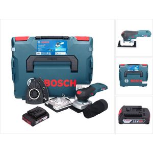 Bosch GSS 18V-13 accu vlakschuurmachine 18 V + 1x accu 2.0 Ah + L-BOXX - zonder oplader