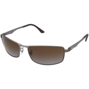 Ray Ban RB3498 029/T5 - Zonnebril - Grijs/Bruin - 61 mm - Polarized