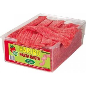 Haribo - Pasta Basta Zure Aardbei - 150 stuks