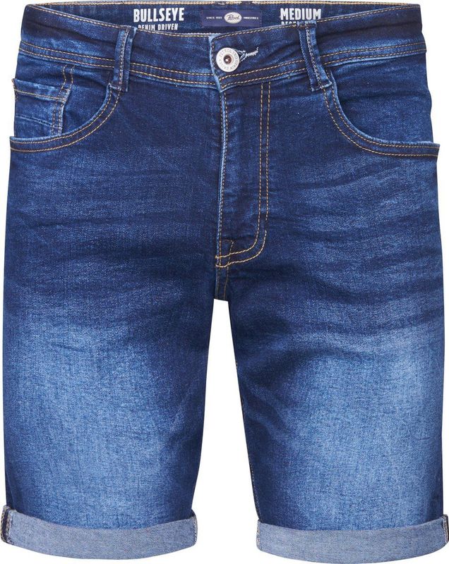 Petrol Industries - Heren Bullseye Denim Short Sail - Blauw - Maat XXL