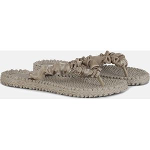 Ilse Jacobsen Slippers met stoffen band CHEERFUL06 - 157 Incense | Incense