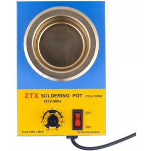 Rosfix Soldeerpot 31-C 280W, tintank 80mm + Soldeerpotverwarming 31C 280W