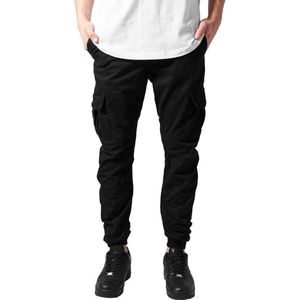 Urban Classics - Cargo Heren joggingbroek - L - Zwart