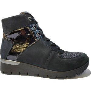 Waldlaufer Orthotritt Veterboot 626K82 300 001 Zwart Wijdte K