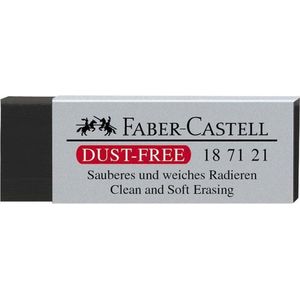Faber Castell Gum FC dust-free zwart -