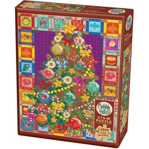 Cobble Hill Legpuzzel Christmas Tree Quilt Karton 275 Stukjes