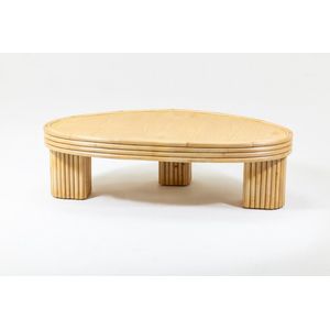 Canal Living - Gem koffietafel - 120 x 65 x 40 cm - Rotan - Salontafel - Bijzettafel