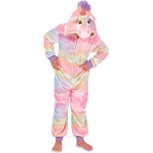 Onesie, Jumpsuit Unicorn ""Rainbow"" hooded super soft kids series voor lengte 1.25 mtr