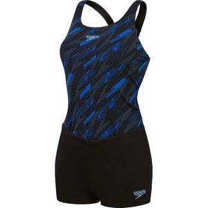 Speedo eco+ hyperboom tankini in de kleur zwart.