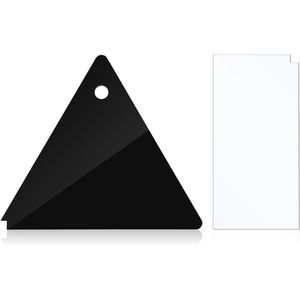 Wax Scraper voor Snowboard - Plastic Driehoek & Rechthoek Ski Wax Verwijderaar - Ski Basis Cleaner Tool voor Buitenactiviteiten en Snowboarden