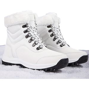 Livano Snowboots - Sneeuwschoenen - Sneeuwboots - Dames - Wintersport - Ski - Ski Gadgets - EU38 - Wit