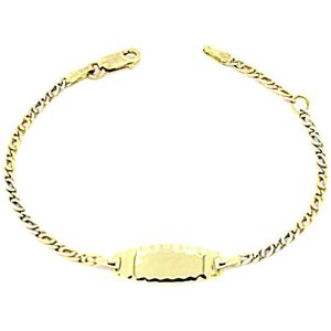 Juwelier Zwartevalk 14KRT GOUDEN KINDERARMBAND 13.118/13-15cm--