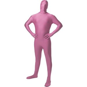 FUNIDELIA Second Skin kostuum voor volwassenen - Maat: S - Roze