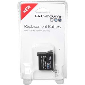 PRO-mounts Replacement Battery (Hero 4)