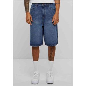 Urban Classics - 90's Heavy Denim Korte broek - Taille, 32 inch - Blauw