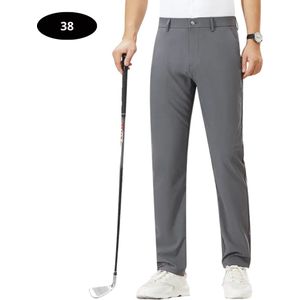 Bovista Golfbroek Heren - Golfkleding - Golfen - Golf Accessoires - Nette Pantalon - Donkergrijs XL - Maat 52