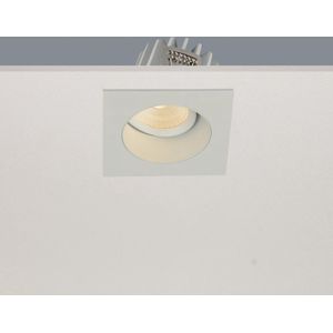 Inbouwspot Venice DL 2808 Wit - 8x8cm - LED 8W 2700K 680lm - IP44 - Dimbaar > inbouwspot binnen wit | inbouwspots badkamer wit | inbouwspot keuken wit | inbouwspot wit| spot wit | led lamp wit