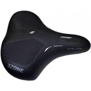 zadel sb volare 3zone comfort plus xxl zwart zadel sb volare 3zone comfort plus xxl zw