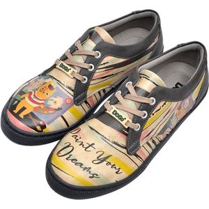 DOGO Cord Dames Sneakers - Paint Your Dreams 36