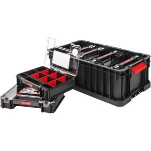 System Two Box Set + 6 x Organizer Multi - 6-delige assortimentskoffer - kleine onderdelen - grote sorteerbox met deksel - sorteerdoos - sorteerkoffer - gereedschapskist - assortimentsbox - organisatiebox