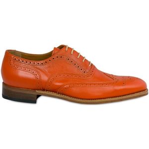 VanPalmen Quirey Nette schoenen - heren veterschoen - oranje - goodyear-maakzijze - topkwaliteit