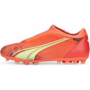 Kinder Voetbalschoenen Puma Ultra Match LL MG Oranje