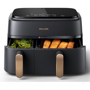 Philips Rapid Air Serie 3000 NA352/00 - Airfryer - Dubbele Mand - 9 Liter