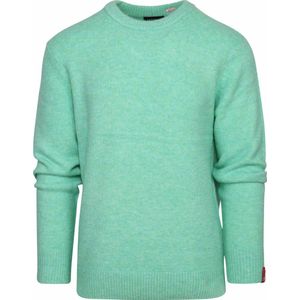 Scotch and Soda - Softy Sweater Groen - Heren - Maat L - Regular-fit