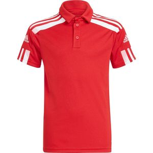 Adidas Squadra 21 Polo Kinderen - Rood / Wit | Maat: 116
