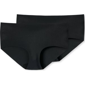 Uncover by Schiesser 2PACK Panty Dames Onderbroek - zwart - Maat S