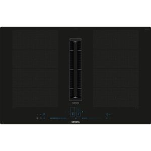 Siemens iQ700 EX807NX68E kookplaat Zwart Ingebouwd 80 cm Inductiekookplaat zones 4 zone(s) Inbouw afzuigkap