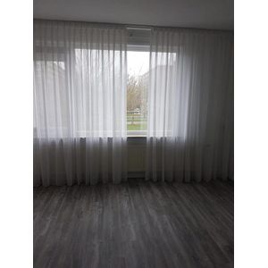 Vitrage voile wit glas vitrage 1 stuks x 175 breed x 260 hoog