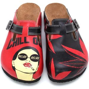 Goby Chill Out Clogs – Handgemaakt – Premium Kwaliteit – Maat 42