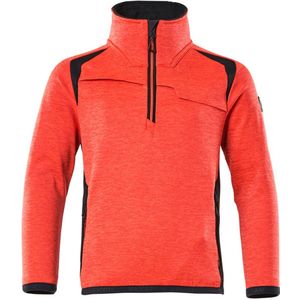 Mascot Accelerate Safe Fleecetrui voor kinderen 19903-316 - hi-vis rood/donkermarine - 140