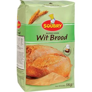 Soubry Bloem voor wit brood - Zak 5 kilo