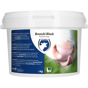 Excellent Bronchi block - geschikt voor kalf/schaap/geit - aanvullend dierenvoer - boorderijdiervoer