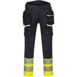 Portwest DX445 DX4 Hi-Vis Klasse 1 holsterbroek Geel/Zwart - 38