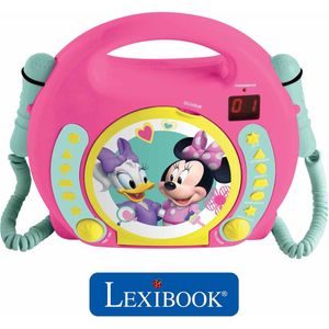 Lexibook Disney Minnie - CD Player With Microphones - Roze