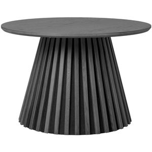 Osaka salontafel Ø70cm zwart.