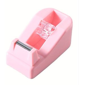 Beauty Label Tape Houder Roze - Tape Dispenser Pink- Plakband Houder