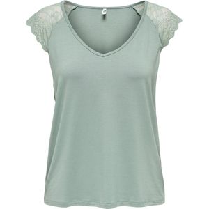 ONLY - ONLPETRA LACE MIX TOP JRS - Dames - Blouses