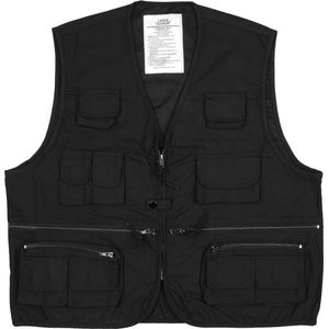 Fostex survival vest (bodywarmer) zwart