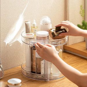 2 Tier Spinning Make-up Organizer - Badkamer, Parfum & Keuken Opslag Bathroom organizer