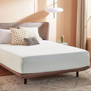 hoeslaken 90x190 cm - hoeslaken 30cm dik matras, hoeslaken van geborsteld microfiber met elastische rand, wit