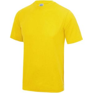 Vegan T-shirt met korte mouwen Cool T 'Sun Yellow' - XS