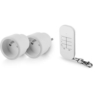 Smartwares SH4-99574FR Draadloze schakelaarset - 2x draadloze stekker - 1x afstandsbediening